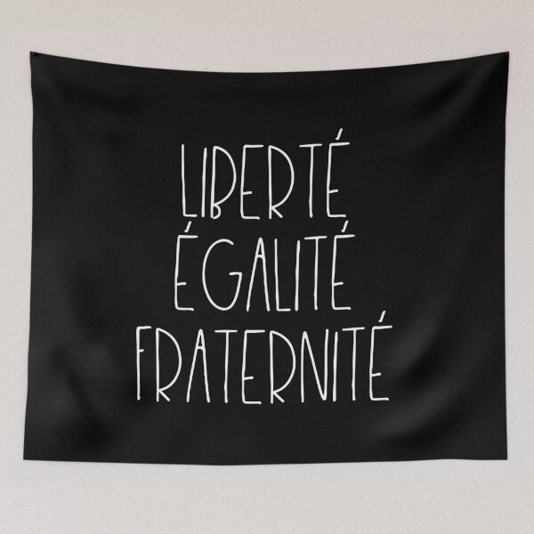 Item preview, Liberté égalité fraternité designed and sold by TheLemonBox.