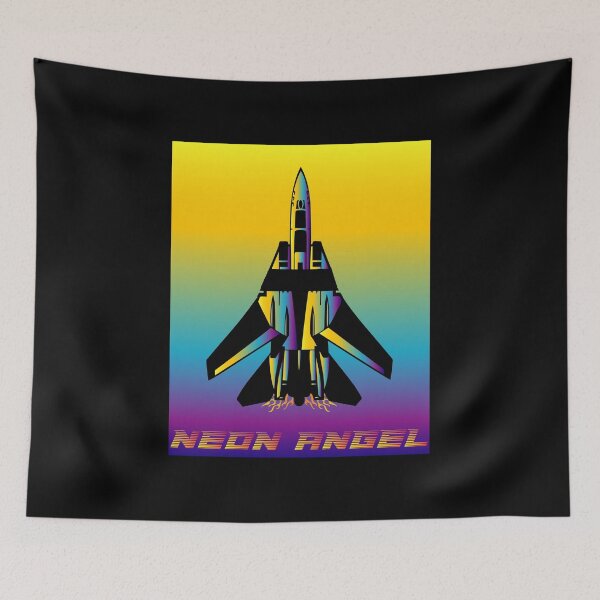 Item preview, Neon Fighter jet designed and sold by gainzgear.