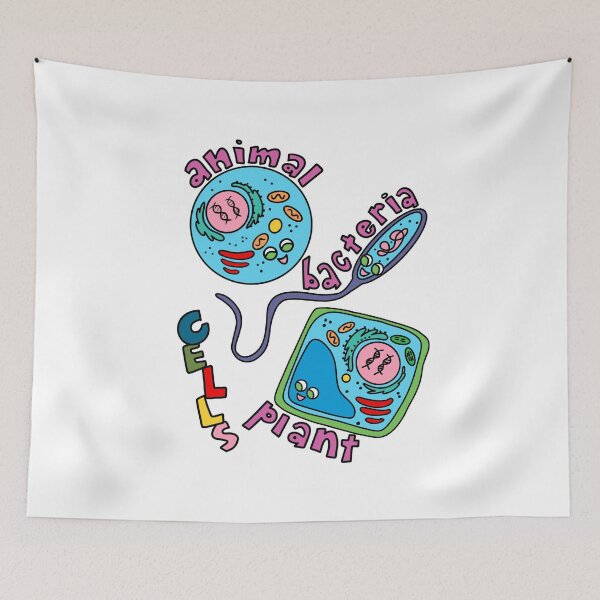 Item preview, Happy Cells | Biology Science Design designed and sold by tweestitch.
