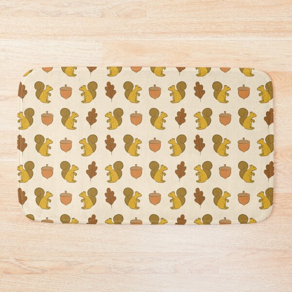 Item preview, Squirrel and Acorn Pattern designed and sold by babybigfoot.