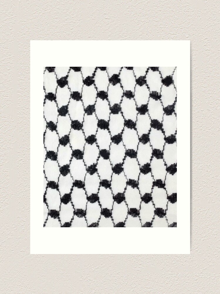 Palestinian Keffiyeh Framed Art Prints for Sale - Fine Art America