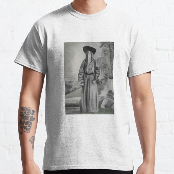 Monk with a funeral mask Classic T-Shirt
