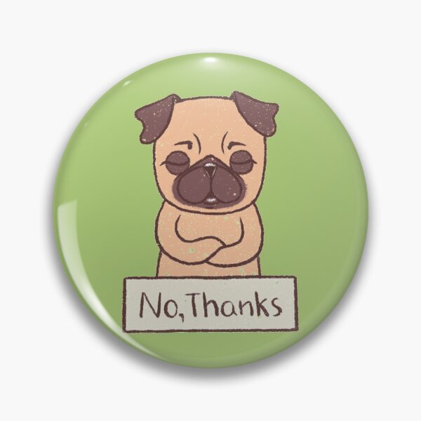 Item preview, Grumpy Pug designed and sold by anne-moore.
