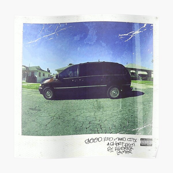 Kendrick Lamar Mahd City Poster