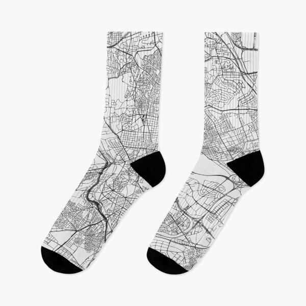Item preview, Madrid city map white background designed and sold by SHIT! CLOTHING.