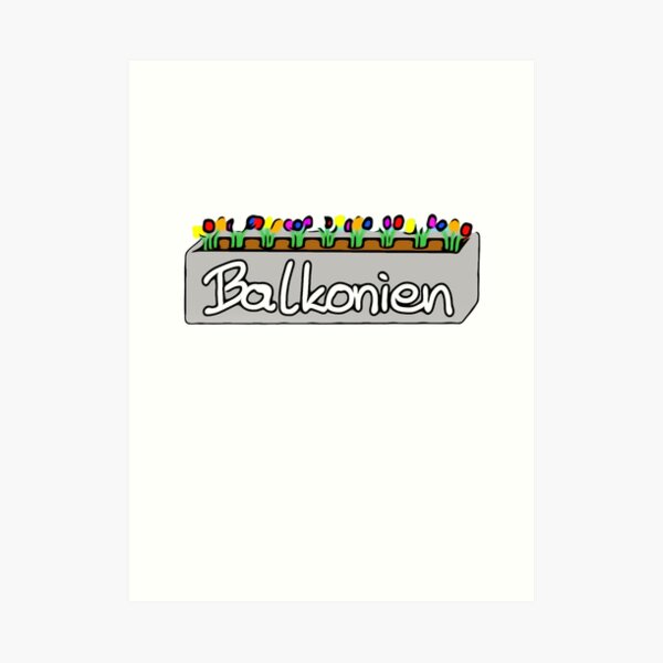 Balcony 2020 vacation Art Print