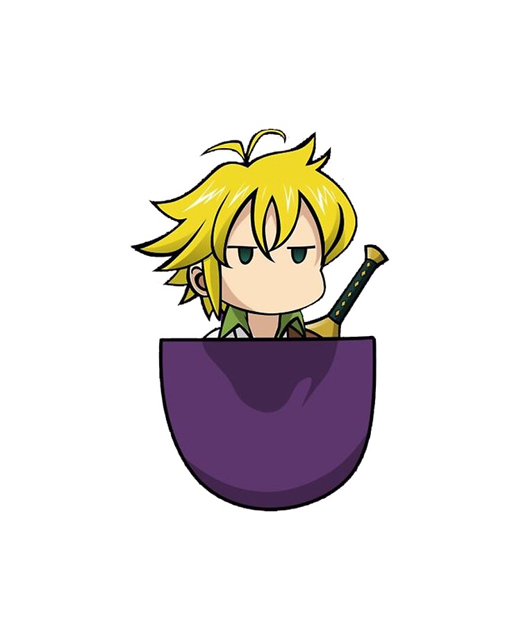 Meliodas Pocket Seven Deadly Sins Nanatsu No Taizai 七つの大罪 T Shirt Pull Ipad Case Skin By Famosososa Redbubble