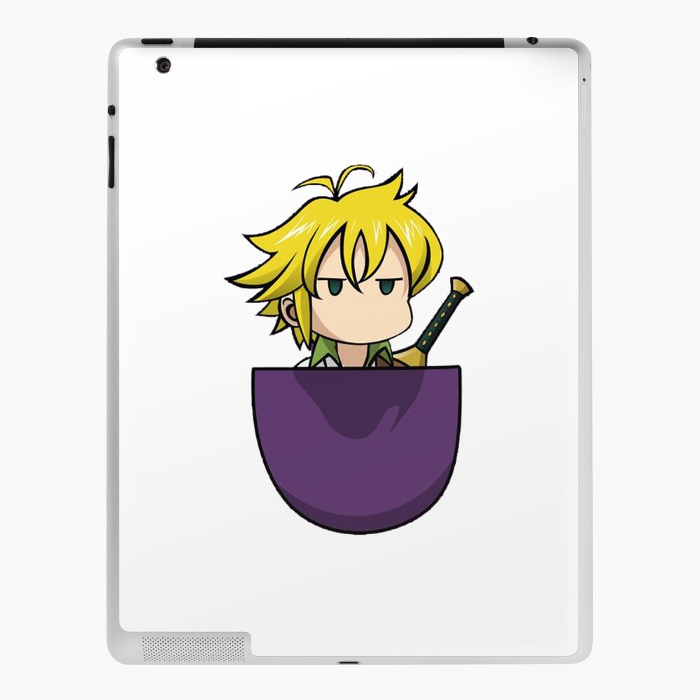 Meliodas Pocket Seven Deadly Sins Nanatsu No Taizai 七つの大罪 T Shirt Pull Ipad Case Skin By Famosososa Redbubble