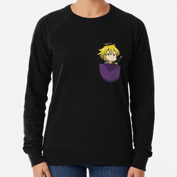 Meliodas Pocket / Seven Deadly Sins (Nanatsu no Taizai/七つの大罪)/T-shirt,Pull... Lightweight Sweatshirt