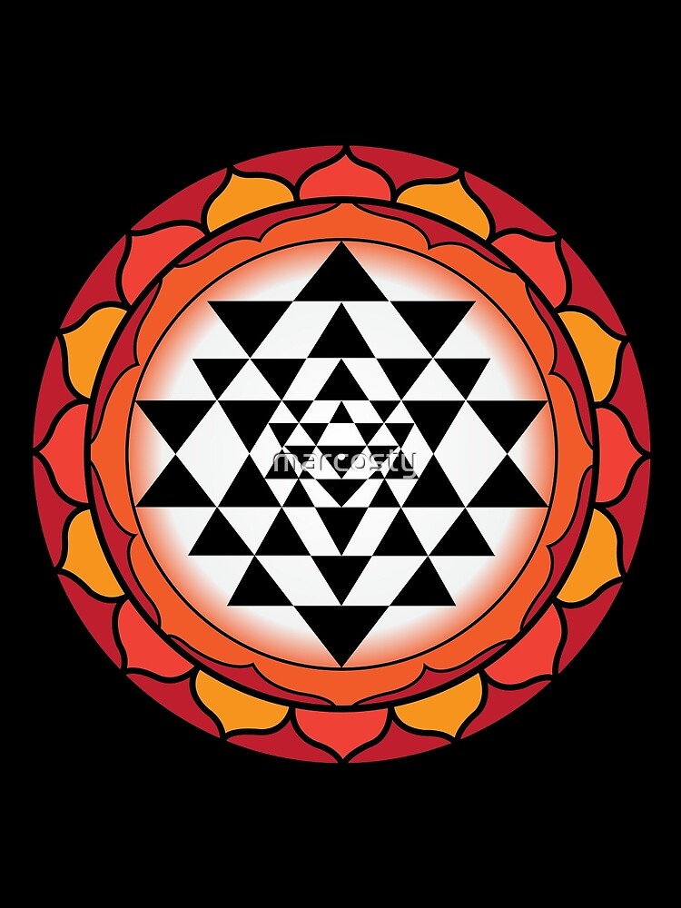 "Sri Yantra Lotus" Canvas Print for Sale by marcosty | Redbubble