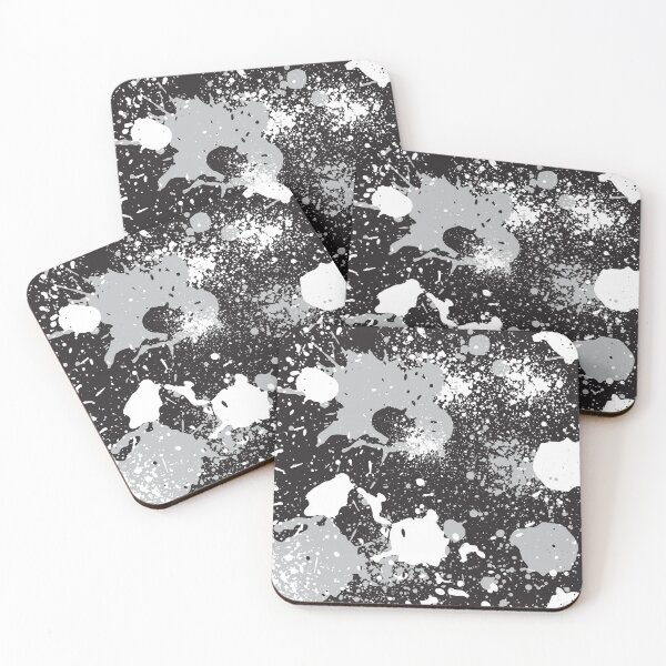 Item preview, Black and White Splashes designed and sold by ssduckman.