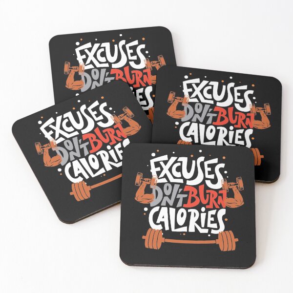 Item preview, Body Building - Excuses don't burn calories designed and sold by QuenLotta-Arts.