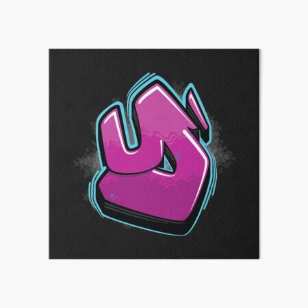 Graffiti Letter Y Art Board Print By Namegraffiti Redbubble