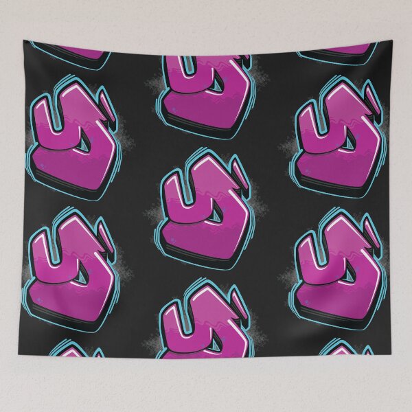 Item preview, Graffiti Letter Y designed and sold by NameGraffiti.