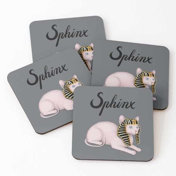 Item preview, Sphinx (Grey) designed and sold by illucalliart.