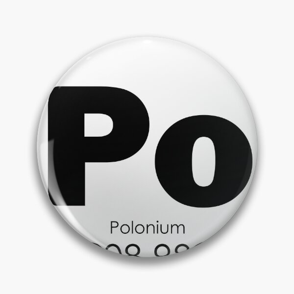 Item preview, Polonium chemical element designed and sold by tony4urban.