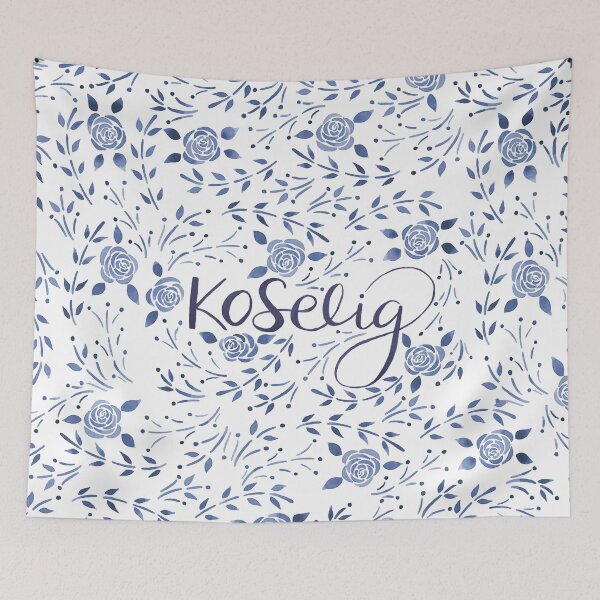 Item preview, Koselig - Blue designed and sold by Marie Funseth.