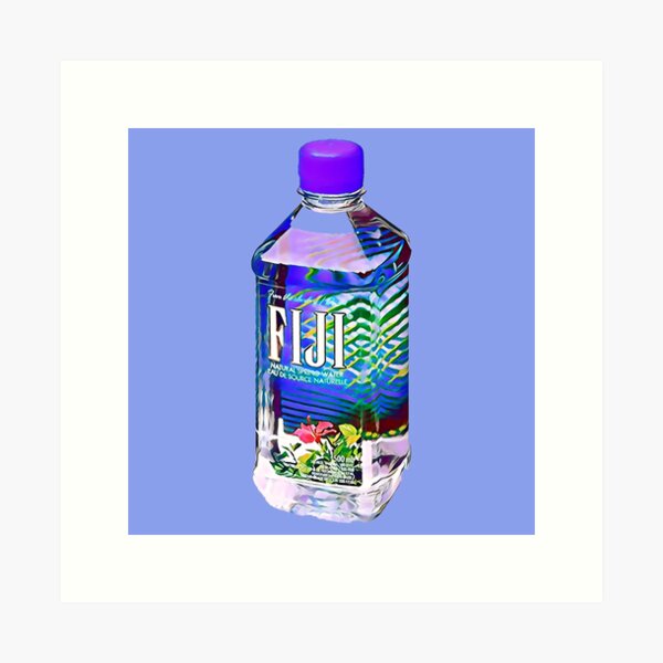 Aesthetic Fiji Water Bottle! | Art Board Print