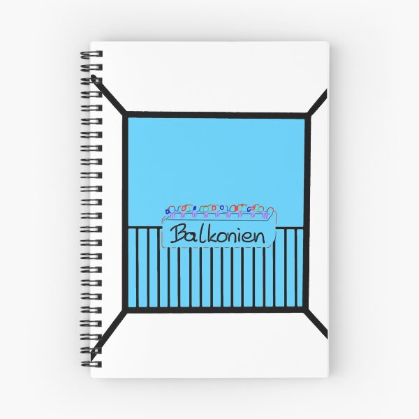 Item preview, Balconies 2020 vacation blue sky designed and sold by Zwuck.