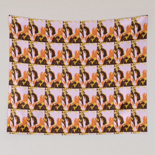 Item preview, pattern/pink/orange/yellow. designed and sold by smiley100.