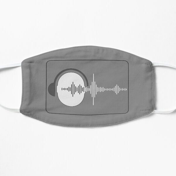 Audio Engineer Flat Mask