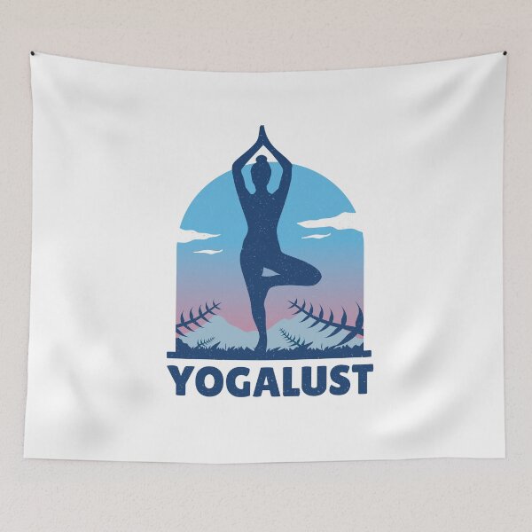 Item preview, Yogalust Pose Silhouette  designed and sold by HiFiTees.