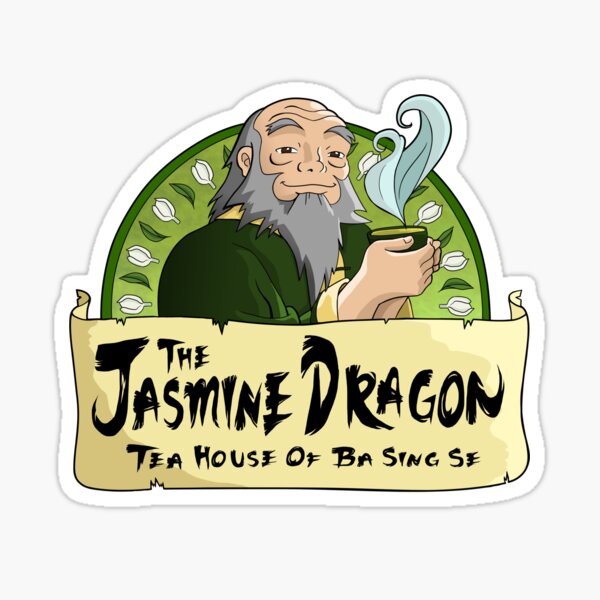 The Jasmine Dragon Tea House Sticker