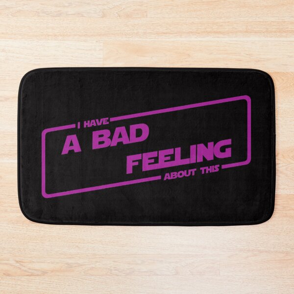Item preview, I have a bad feeling about this (Purple version) designed and sold by DafyddEm.