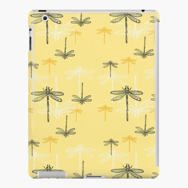 Dragonfly _ yellow theme iPad Snap Case
