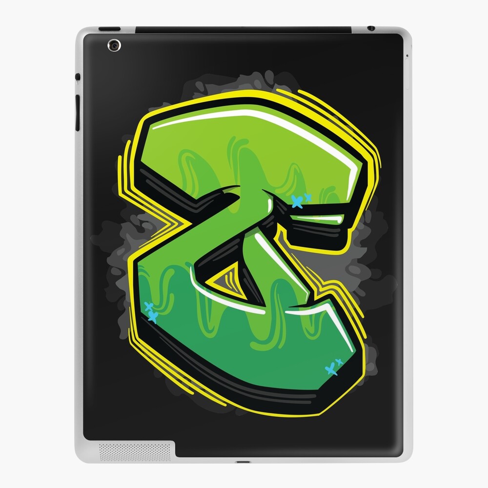 Letter W- Graffiti Street Art Style  iPad Case & Skin for Sale by  CreativeOpus