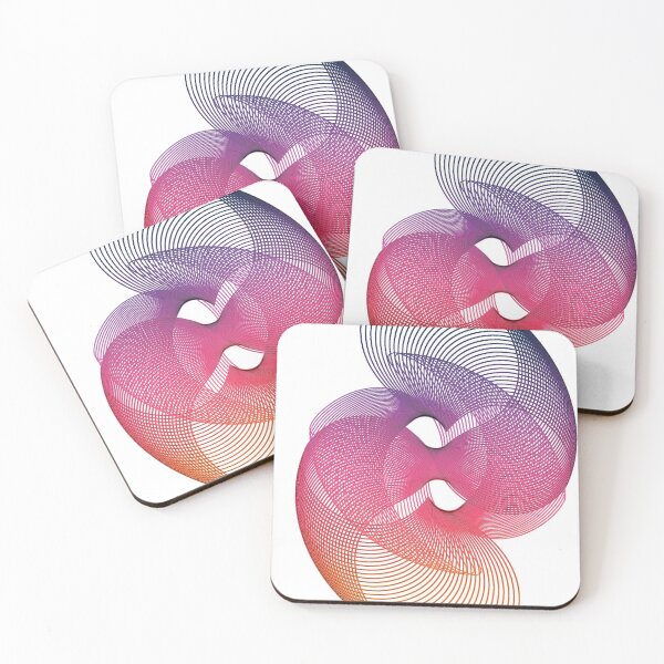 Item preview, pink Modern abstract geometric linear designed and sold by Carolina Salazar.