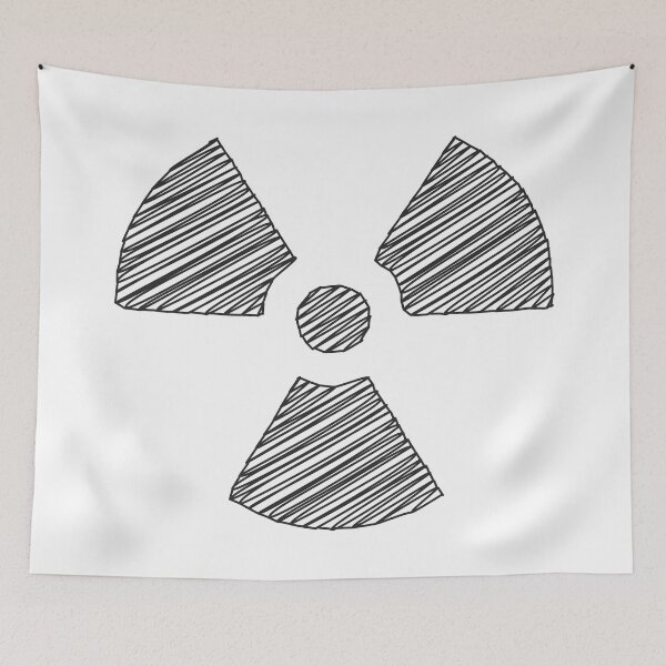 Item preview, Radioactive Warning Sketch designed and sold by JHMimaging.