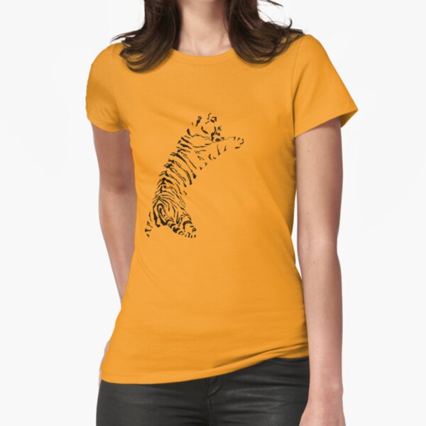 Save the Tigers Fitted T-Shirt