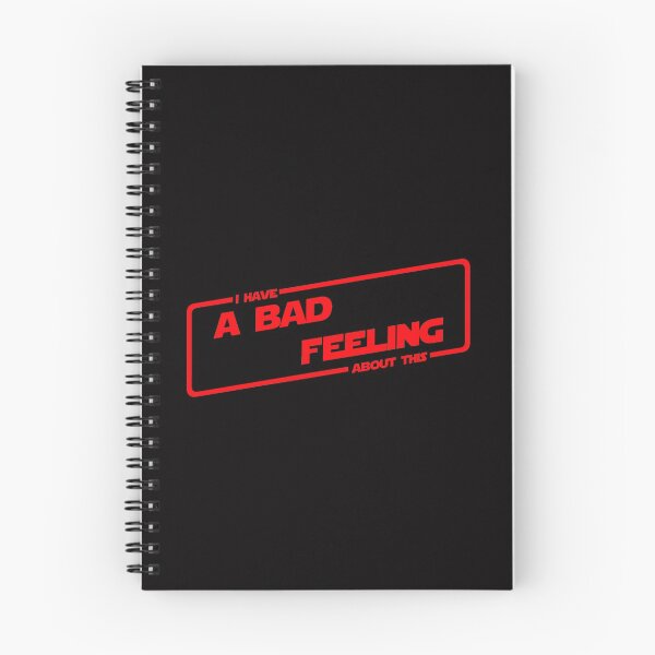 Item preview, I have a bad feeling about this (Red version) designed and sold by DafyddEm.