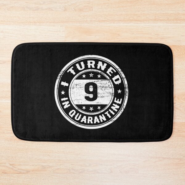 Item preview, I Turned 9 in Quarantine Funny Birthday Gift In Quarantine - All ages designed and sold by AnimaLovers.