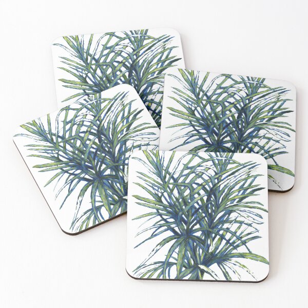 Item preview, Tropical leaves foliage art design designed and sold by Marion Yeo.