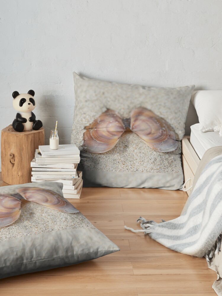 Alternate view of Subtle beach beauty Floor Pillow