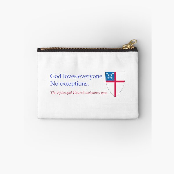 Item preview, God Loves Everyone. No Exceptions. The Episcopal Church Welcomes You. Episcopal Shield 1 Fully Customisable  designed and sold by litmusician.