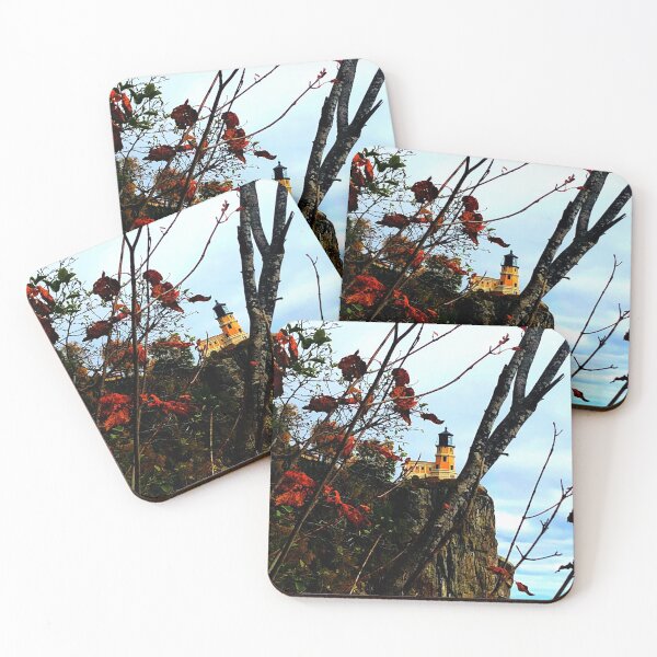 Item preview, Split Rock Lighthouse in Autumn designed and sold by Leah Rochelle.