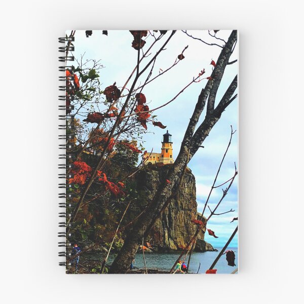 Item preview, Split Rock Lighthouse in Autumn designed and sold by Leah Rochelle.