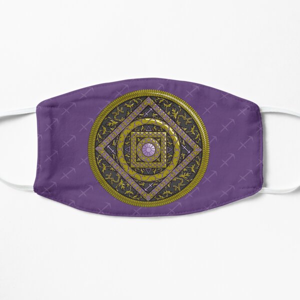 Sagittarius Mandala Mask