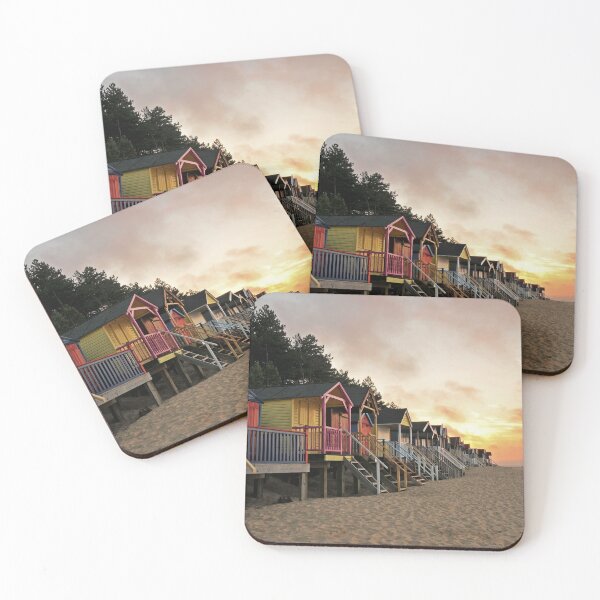 Item preview, Wells Beach huts designed and sold by fensnapz.