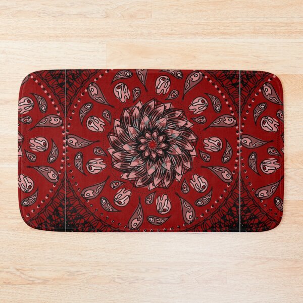 Artikelvorschau, rotes Kopftuch Design entworfen und verkauft von lmnopcreations.