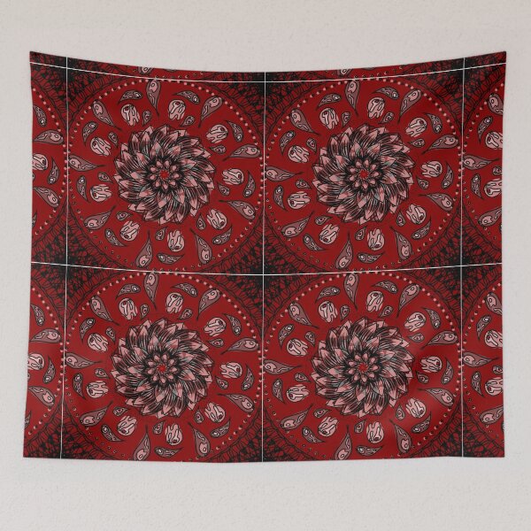 Item preview, red bandanna design designed and sold by lmnopcreations.