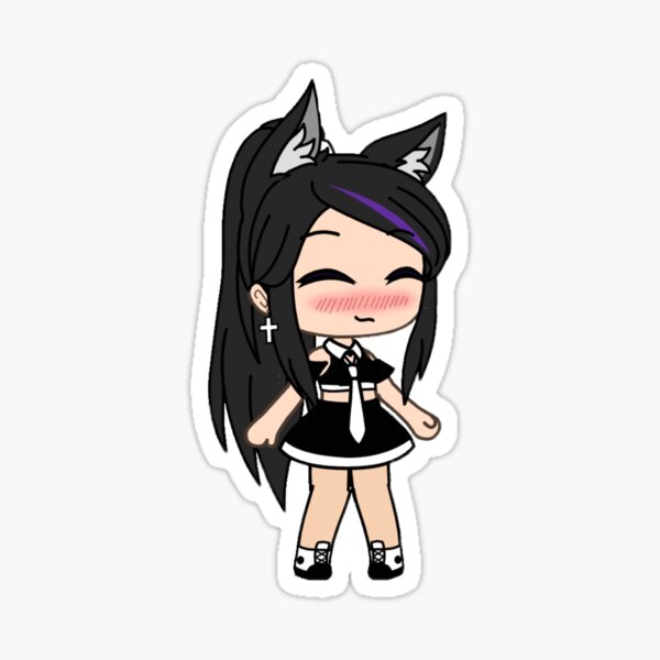 Gacha Life Edits Girl With Black Hair