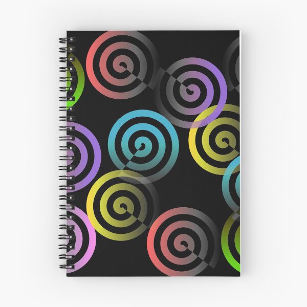 Item preview, Dancing, colorful curls, spirals, whirlpools, 70s designed and sold by rhnaturestyles.