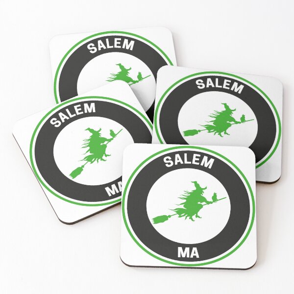 Item preview, Vintage Salem Massachusetts Witch designed and sold by fearcity.