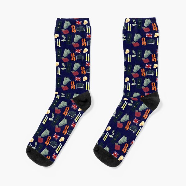 221B Baker Street version 2 Socks