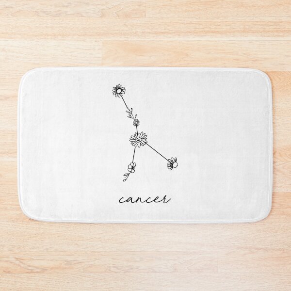 Item preview, Cancer Zodiac Wildflower Constellation designed and sold by aterkaderk.