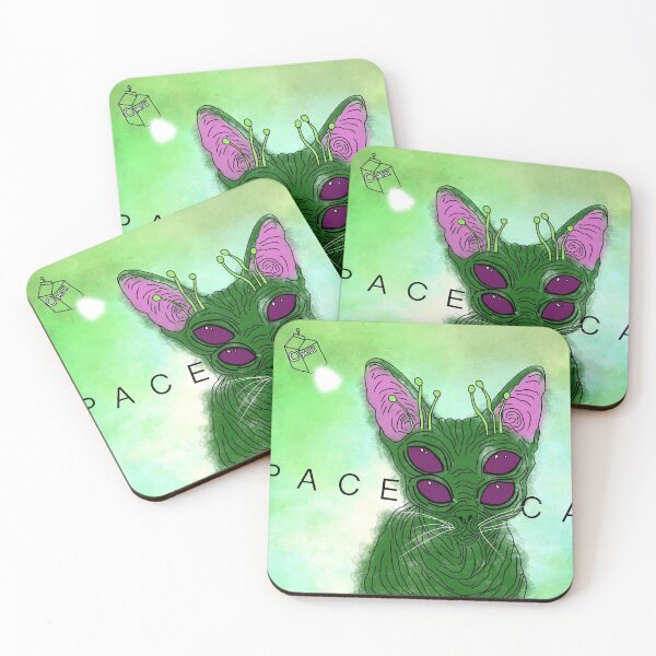 Item preview, Space cat designed and sold by Lottie-creates.